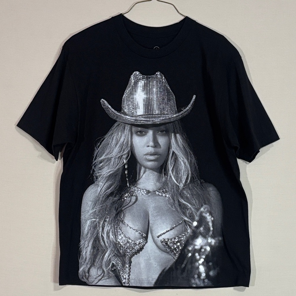 Beyoncé Renaissance World Tour 2023 Black Graphic Tee XL Unisex